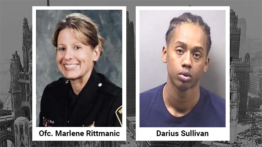 Bradley officer killed: Darius Sullivan arrested in Indiana in shooting of  Sgt. Marlene Rittmanic; Xandria Harris surrenders - ABC7 Chicago