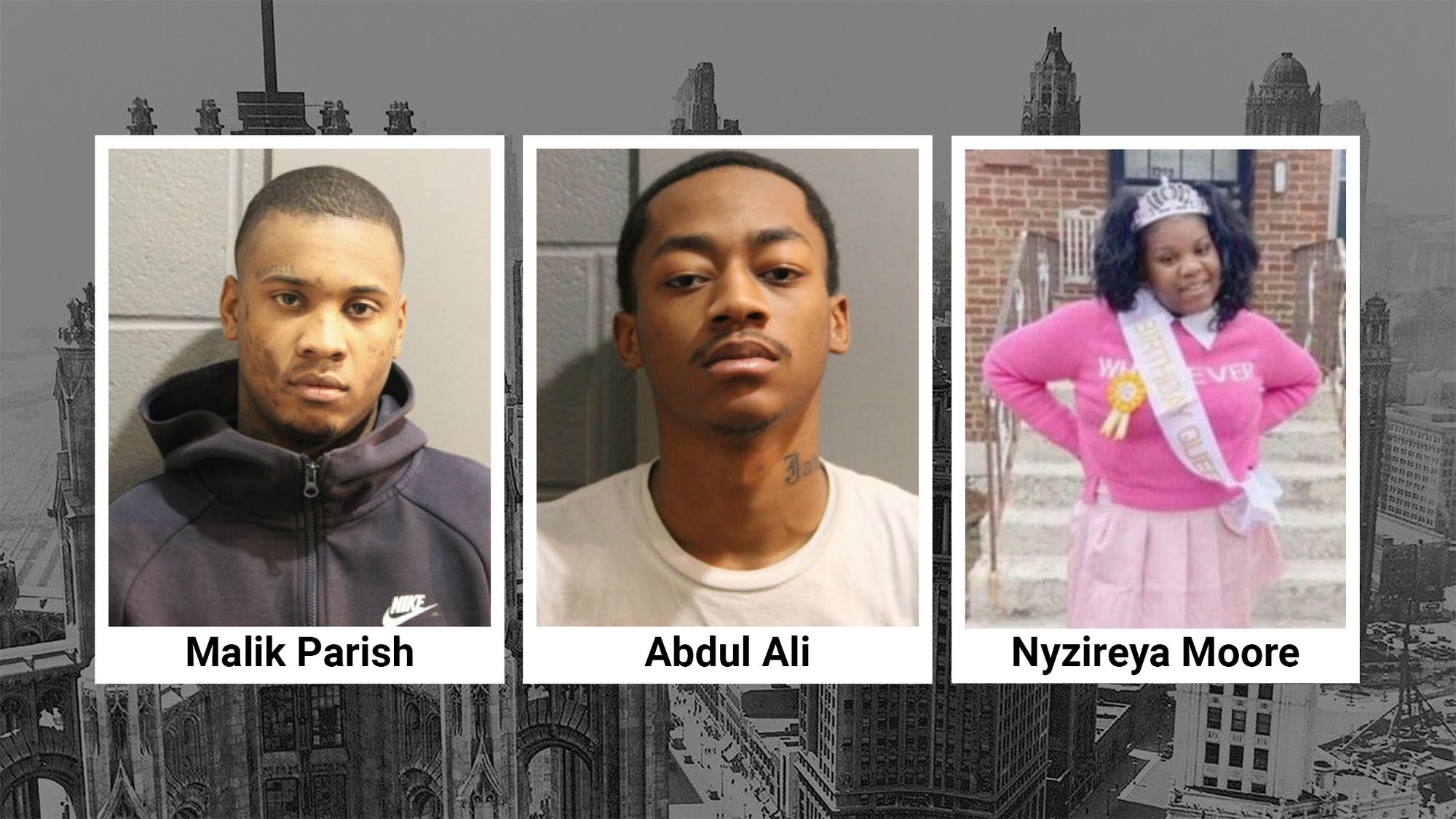 Abdul Ali And Malik Parish Arrested: Charged In The Fatal Shooting Of 12-Year-Old Nyzireya Moore