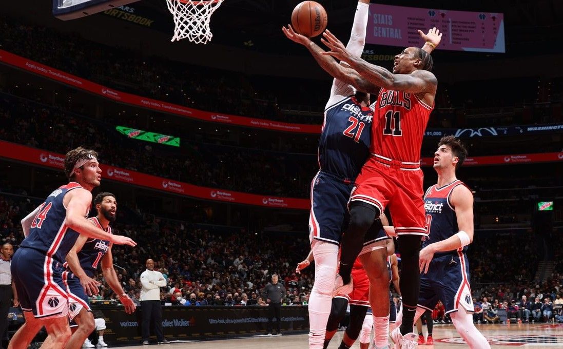 Bulls alone in 5th place after 107-94 win over Wizards