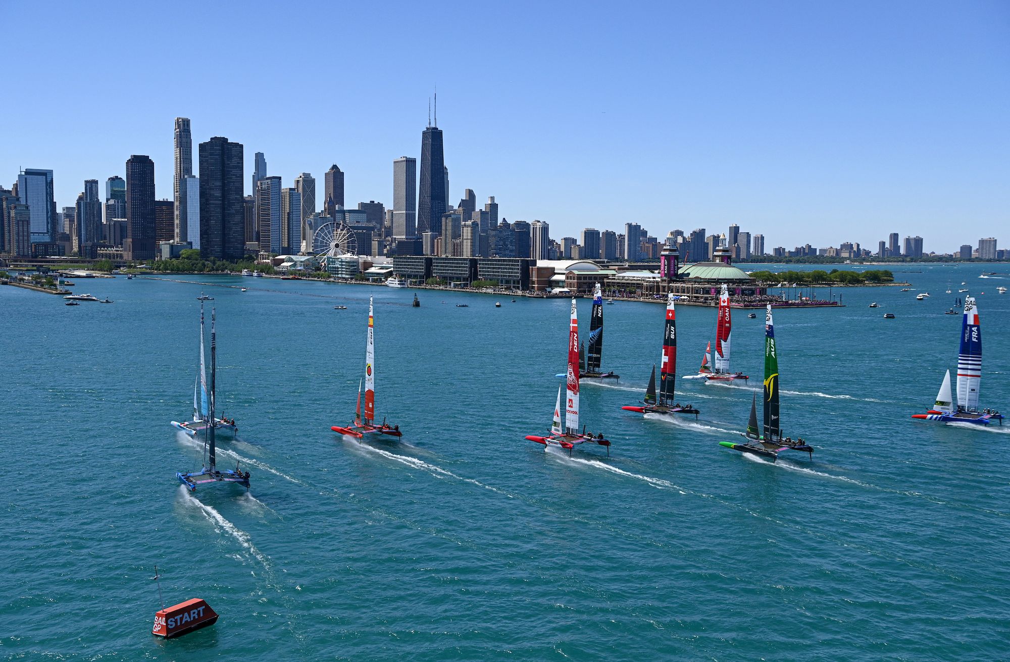 Wind blows Canada's way in SailGP Chicago while US struggles