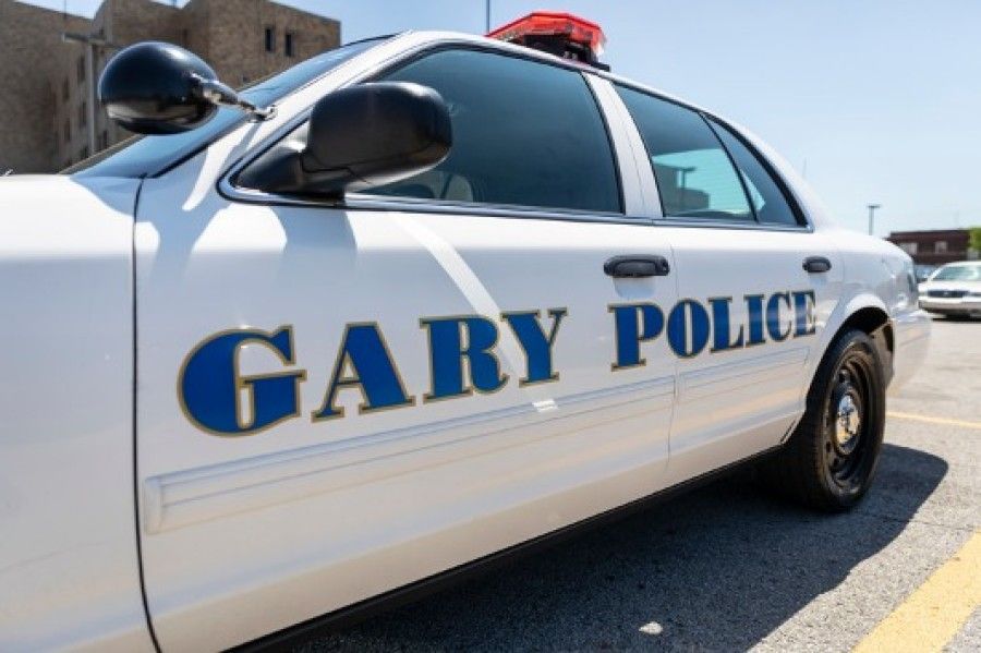 Gary, Indiana police officer shot, wounded