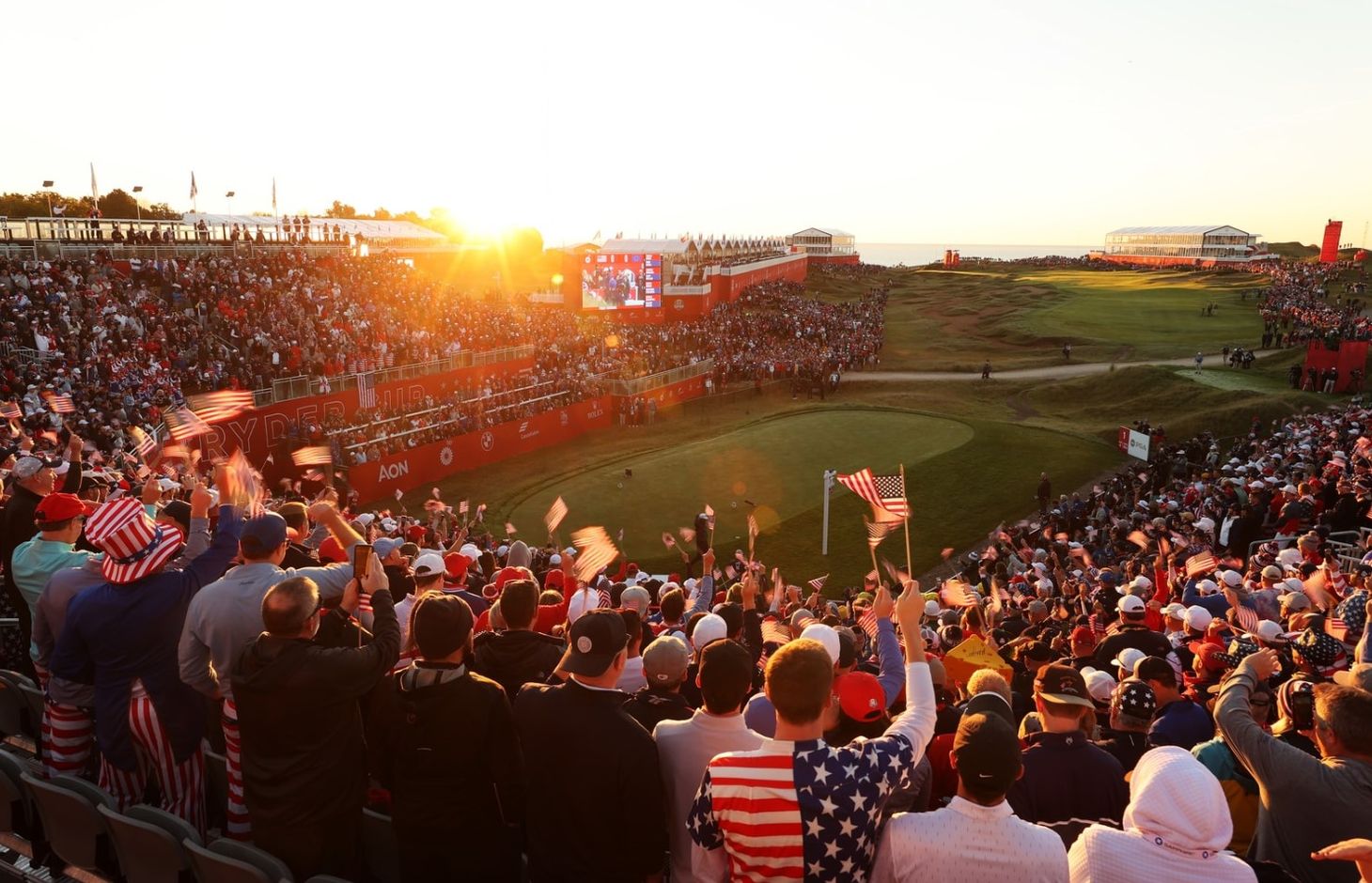 Americans win Ryder Cup in a rout