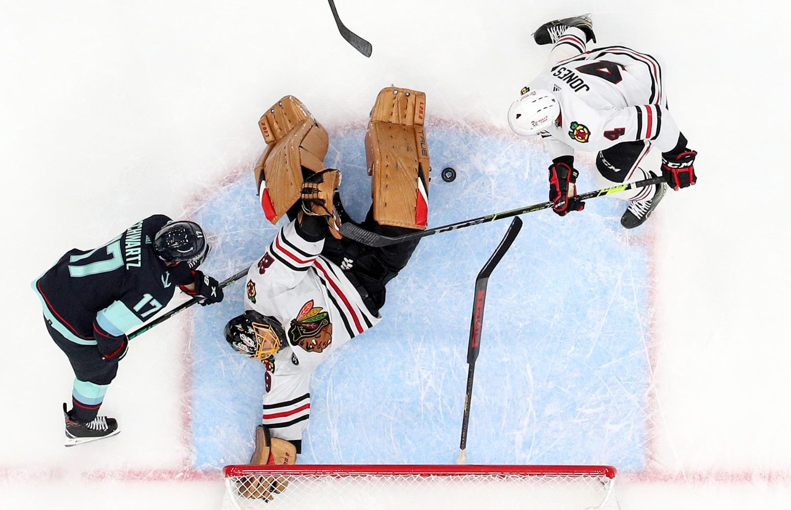 Blackhawks' beat Kraken 4-2 for fourth straight win