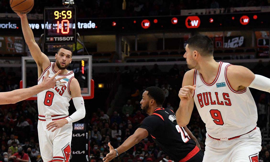 Vucevic, DeRozan help Bulls beat Trail Blazers 130-116