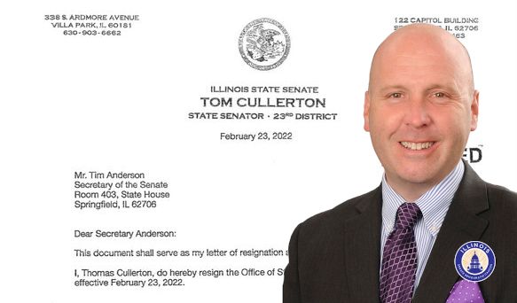 Suburban Democrat Sen. Tom Cullerton resigns before guilty plea in federal embezzlement case
