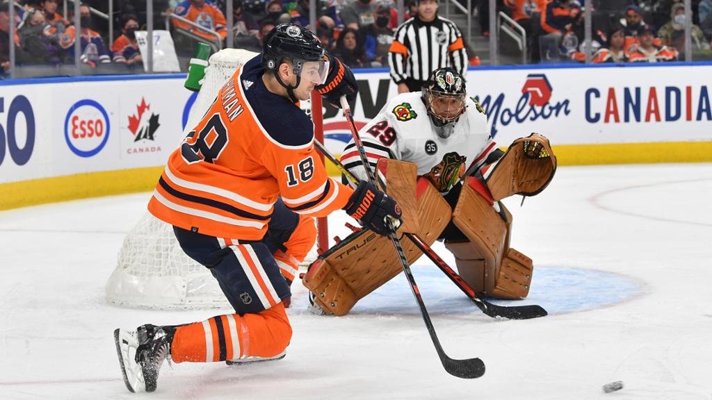 Fleury, Blackhawks beat Oilers 4-1