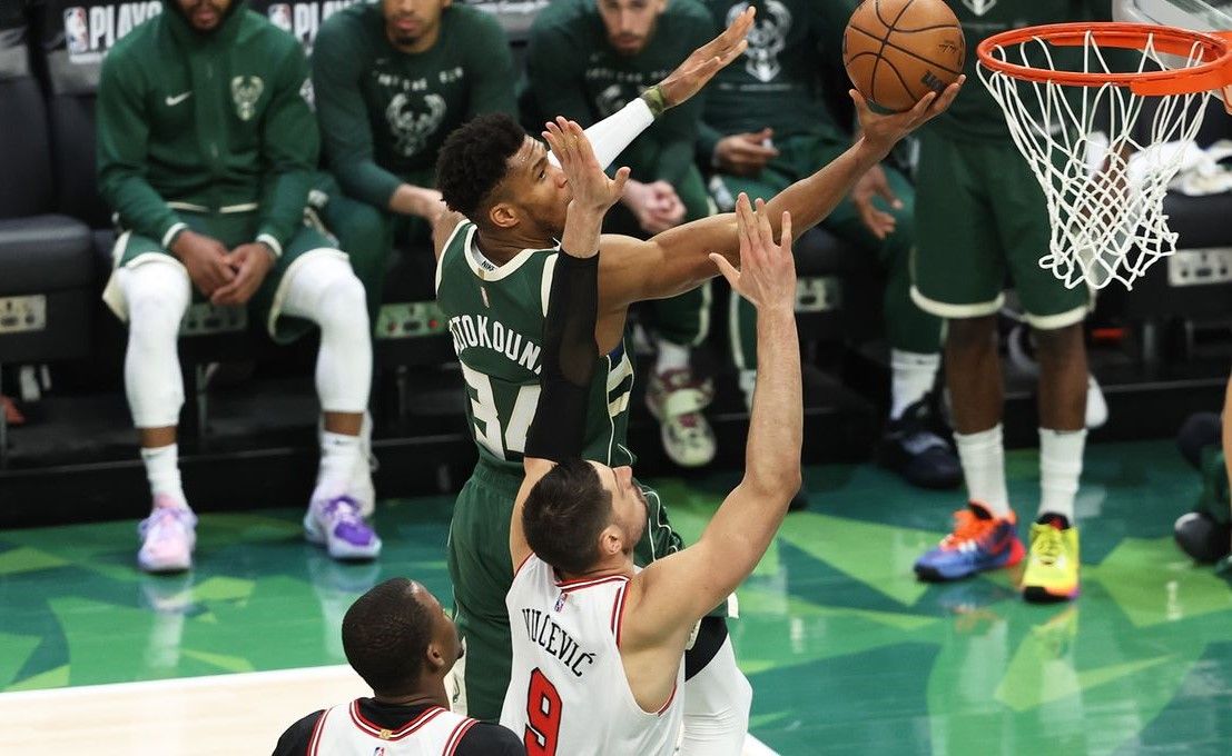 Bucks rout Bulls 116-100 in Game 5, advance to face Celtics