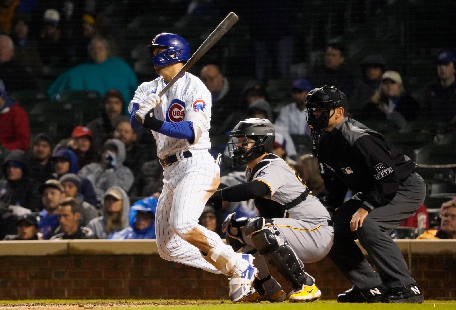 Perez's 3 RBI, home run push Pirates over Cubs 4-2