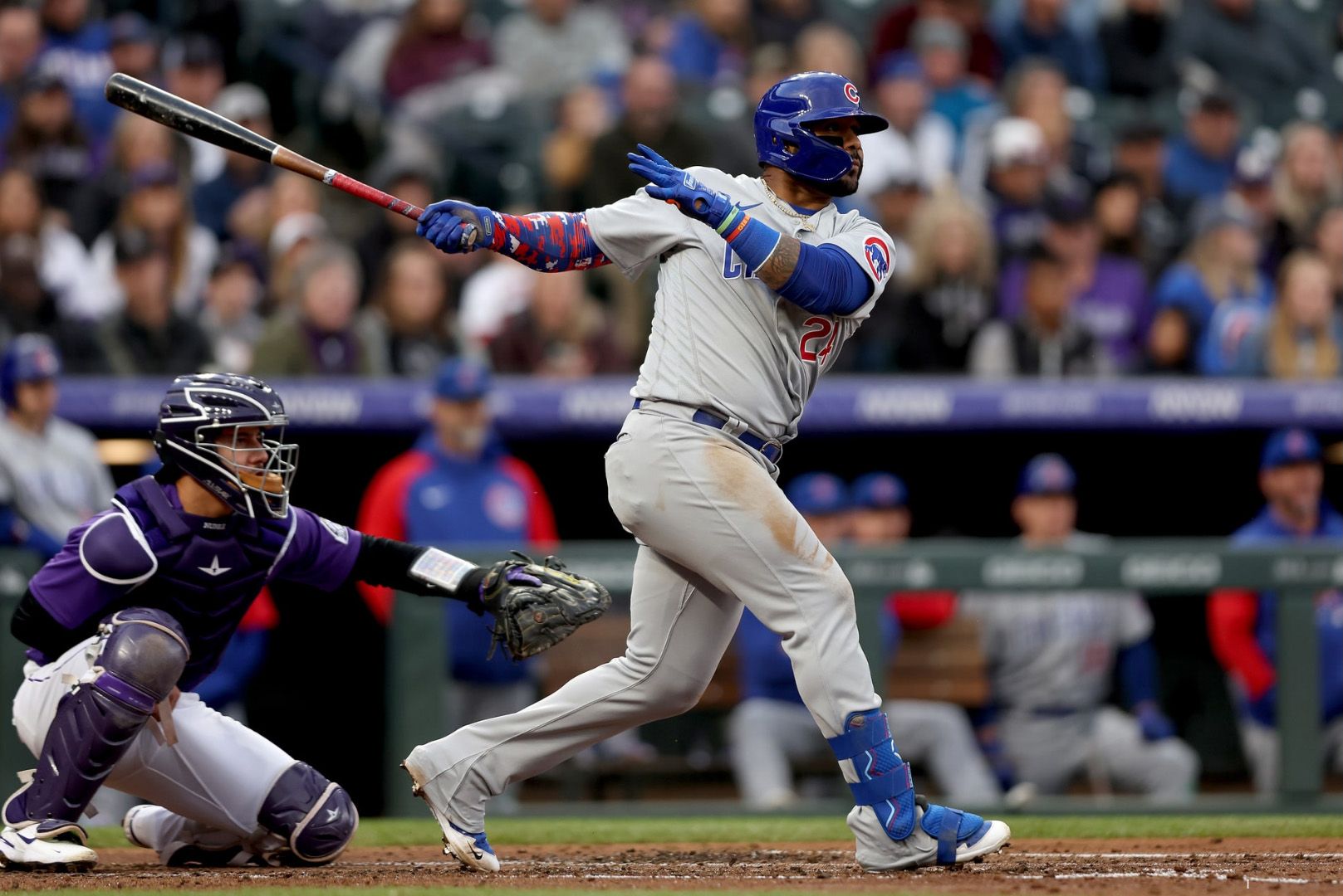 Cron homers twice to back Senzatela as Rockies beat Cubs 9-6