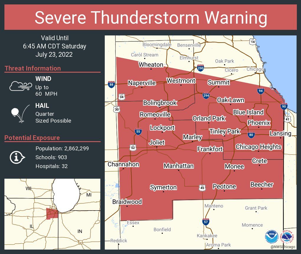 Small tornado snaps trees, damages roofs in Naperville