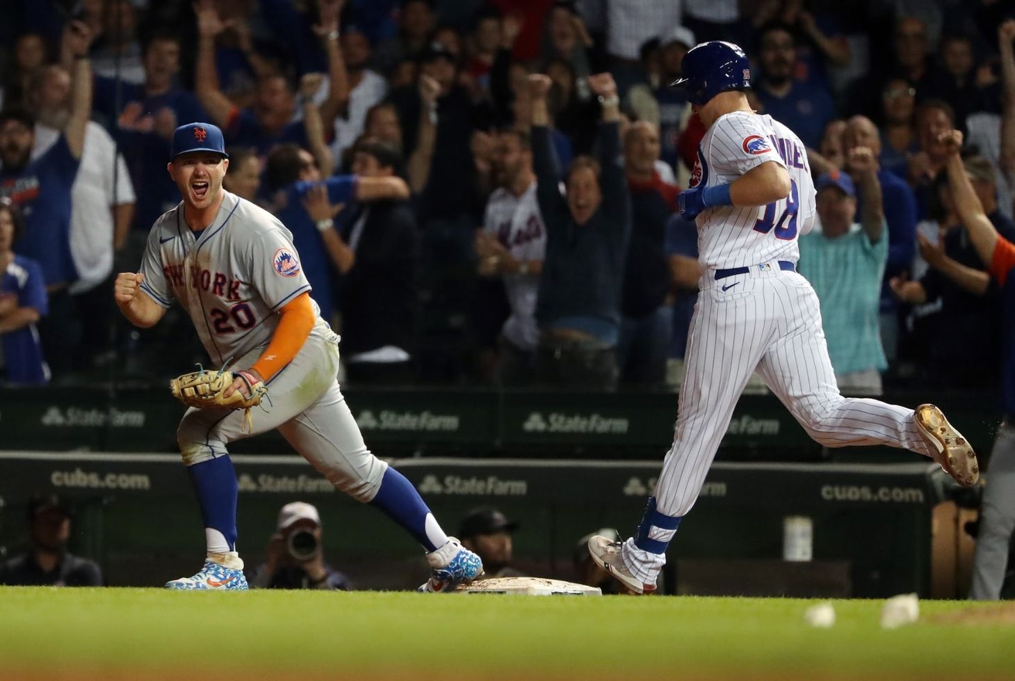 Pete Alonso, New York Mets sweep lowly Cubs with 4-3 victory