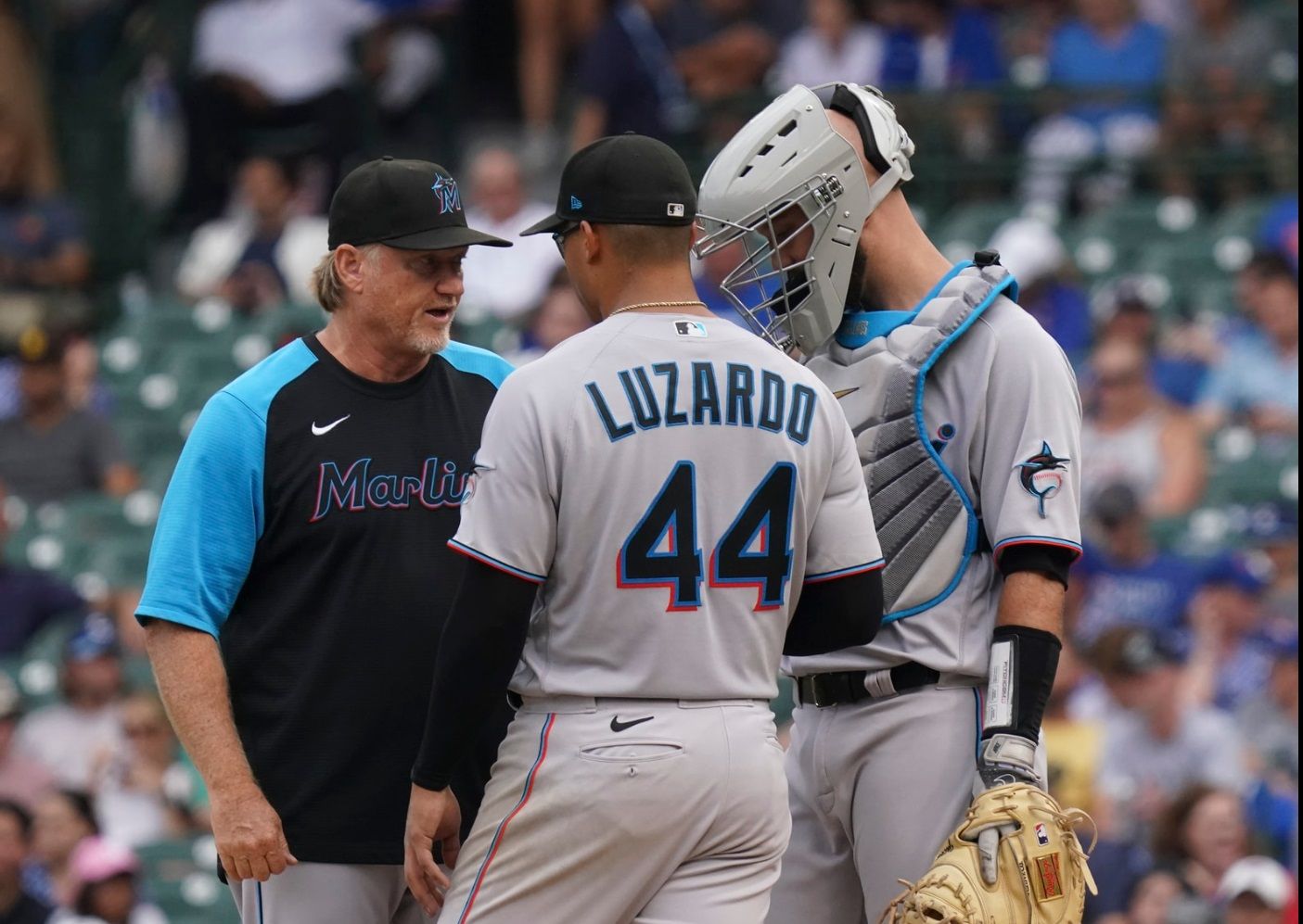 Marlins hit back-to-back homers, Luzardo beats Cubs 3-0