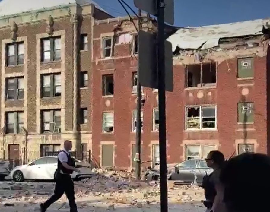 Man who was 1 of 8 injured in Chicago apartment blast dies