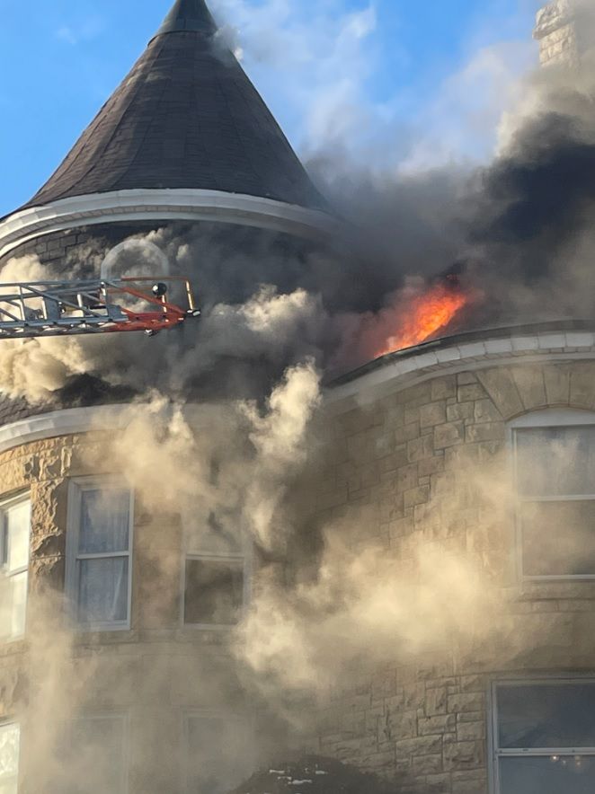 Fire causes $1.25m in damage at historic Illinois mansion