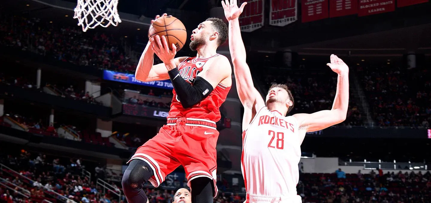 LaVine scores 36 points, Bulls beat Rockets 119-111