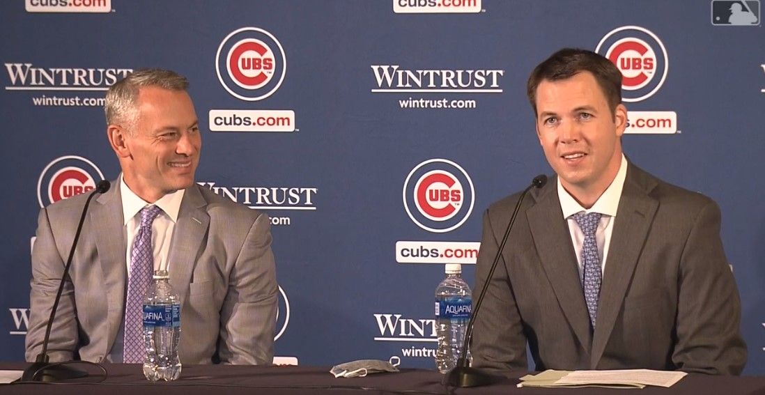 Carter Hawkins officially introduced as Chicago Cubs' new general manager