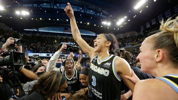 Chicago's own Candace Parker voted AP Female Athlete of Year for 2nd time