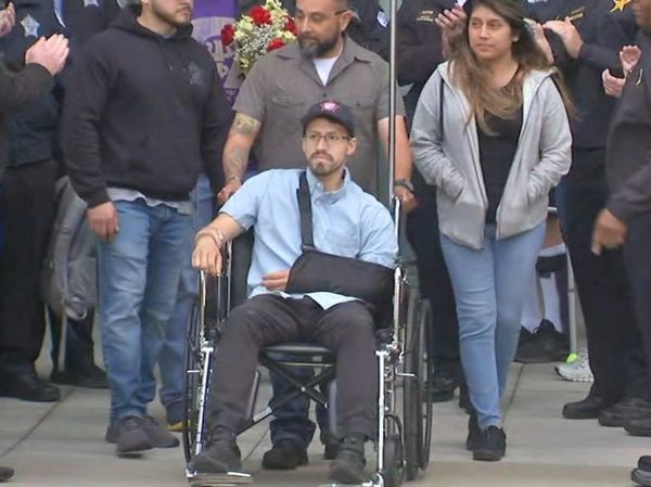 Chicago officer shot in traffic stop released from hospital