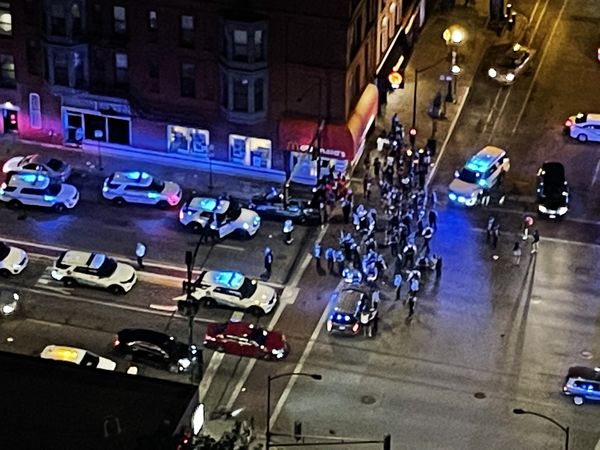 Man shot at North Ave beach; officers hurt breaking up fights